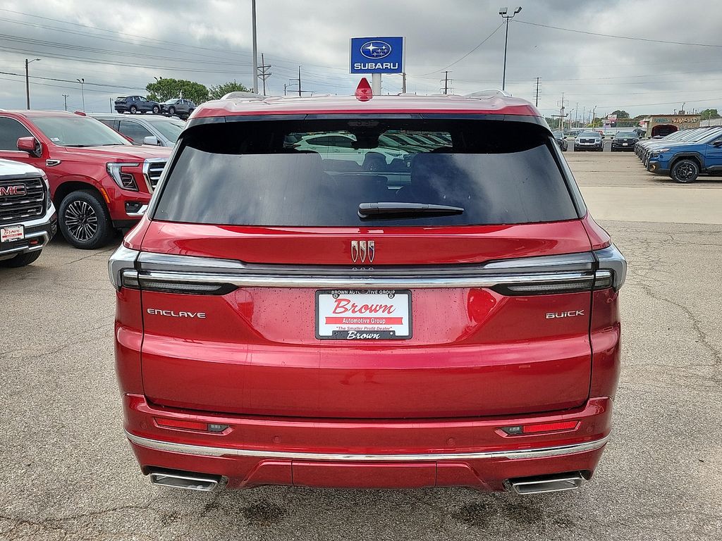 2026 Buick Enclave Avenir Red at Brown Buick GMC