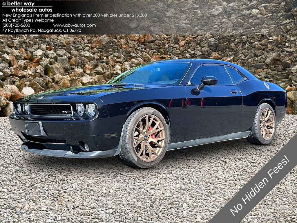 Brilliant Black Crystal PC/Light Graystone PC 2009 Dodge Challenger Coupe Rear-Wheel Drive 6-Speed Manual