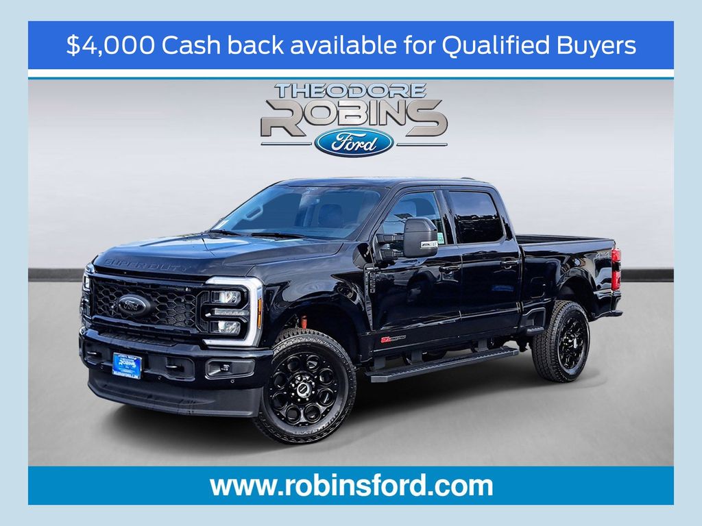 Agate Black Metallic 2026 Ford F-250 Super Duty Pickup Truck Four-Wheel Drive Automatic