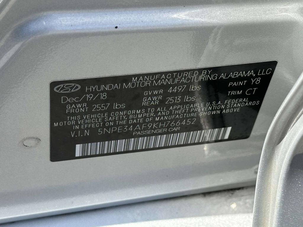 2019 Hyundai Sonata Sport 25