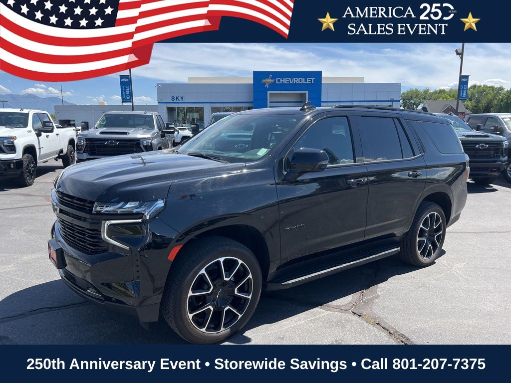 Black 2024 Chevrolet Tahoe SUV / Crossover Four-Wheel Drive