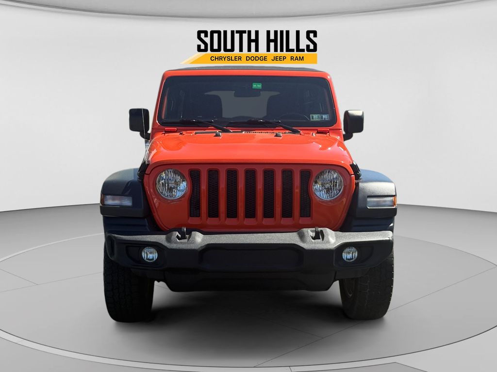 2019 Jeep Wrangler Unlimited Sport S Orange at South Hills CDJR