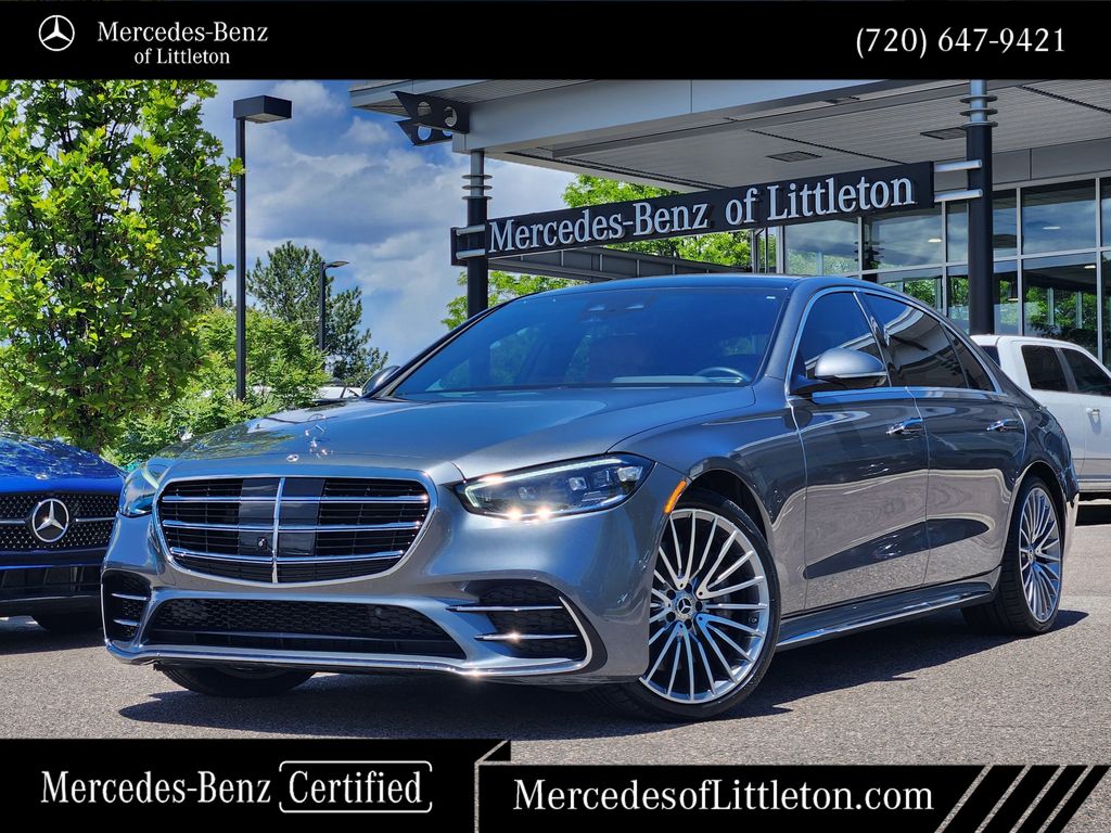 Selenite Gray Metallic 2022 Mercedes-Benz S-Class S 580 4MATIC AWD Sedan All-Wheel Drive 9-Speed Automatic