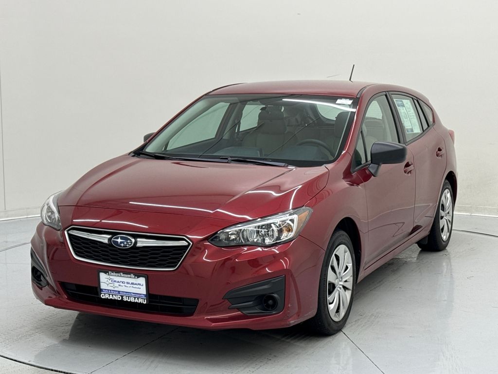 Crimson Red Pearl 2018 Subaru Impreza 2.0i Hatchback AWD Hatchback All-Wheel Drive Continuously Variable Transmission