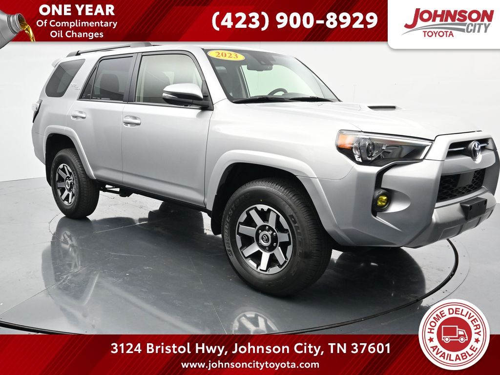 Classic Silver Metallic 2023 Toyota 4Runner SUV / Crossover Four-Wheel Drive 5-Speed Automatic
