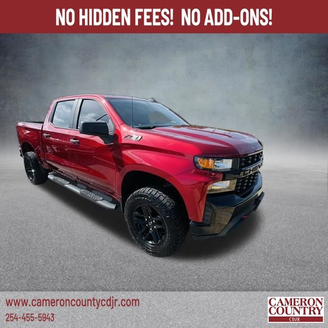 Cajun Red Tintcoat 2020 Chevrolet Silverado 1500 Pickup Truck Four-Wheel Drive 6-Speed Automatic Overdrive