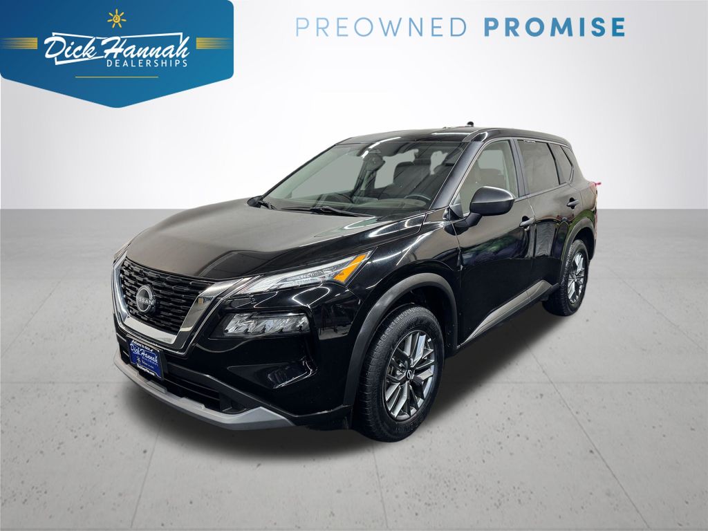 Super Black 2023 Nissan Rogue SUV / Crossover All-Wheel Drive Continuously Variable Transmission
