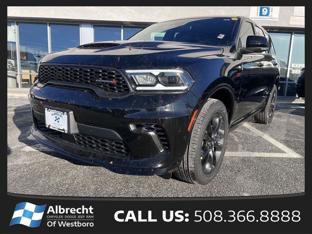 DB Black Crystal Clearcoat 2026 Dodge Durango SUV / Crossover All-Wheel Drive 8-Speed Automatic