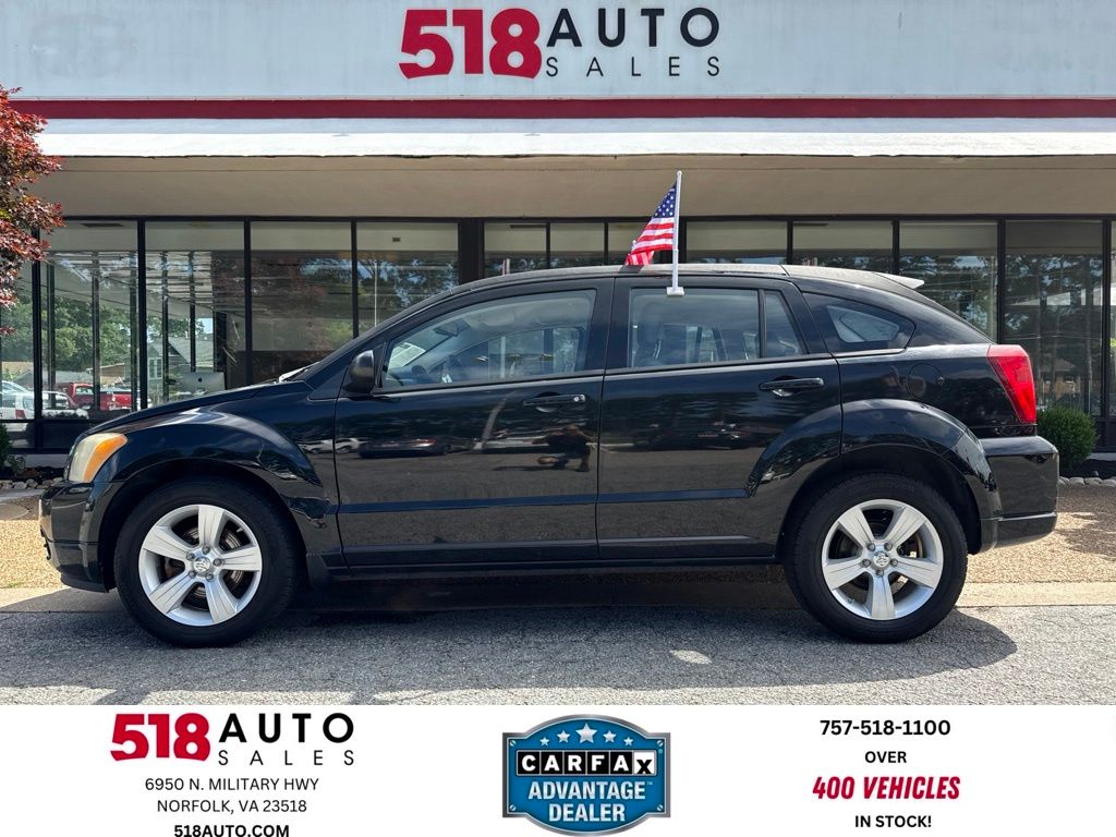 Black Clearcoat 2012 Dodge Caliber Hatchback Front-Wheel Drive Continuously Variable Transmission