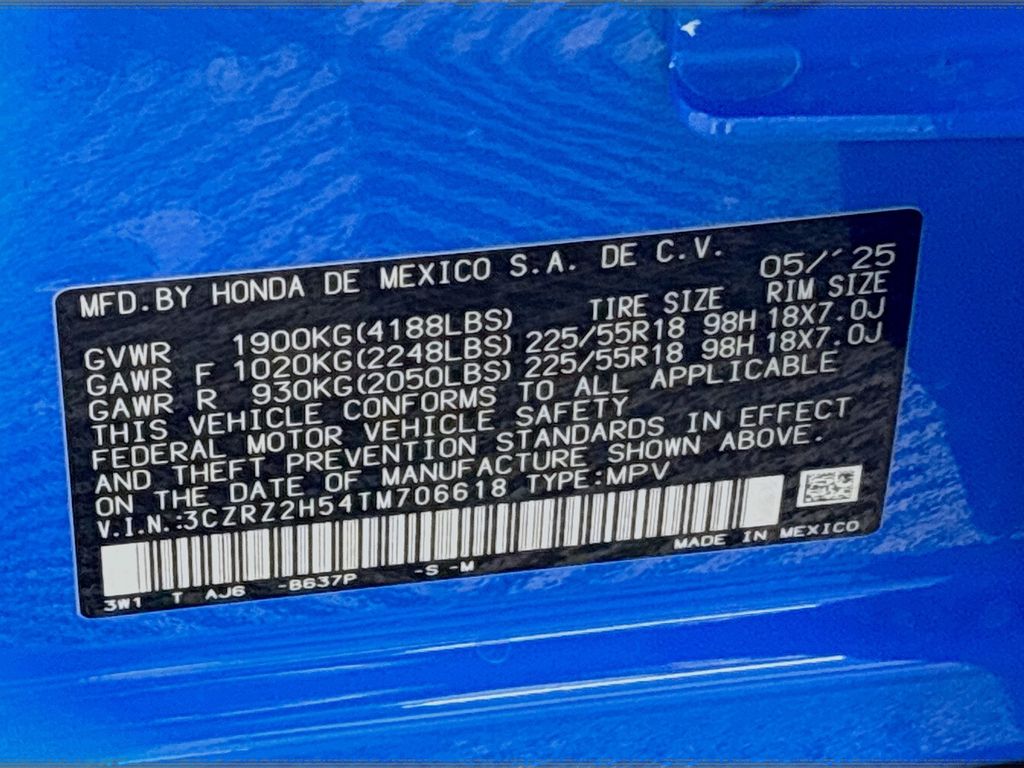 2026 Honda HR-V Sport