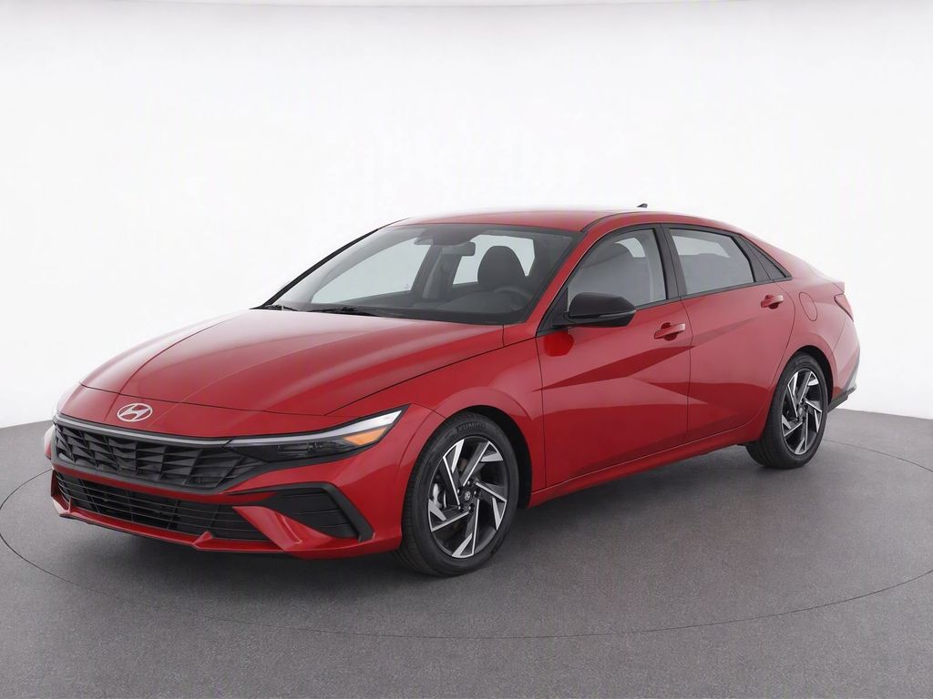 Used 2025 Red Hyundai SEL Sport image 2