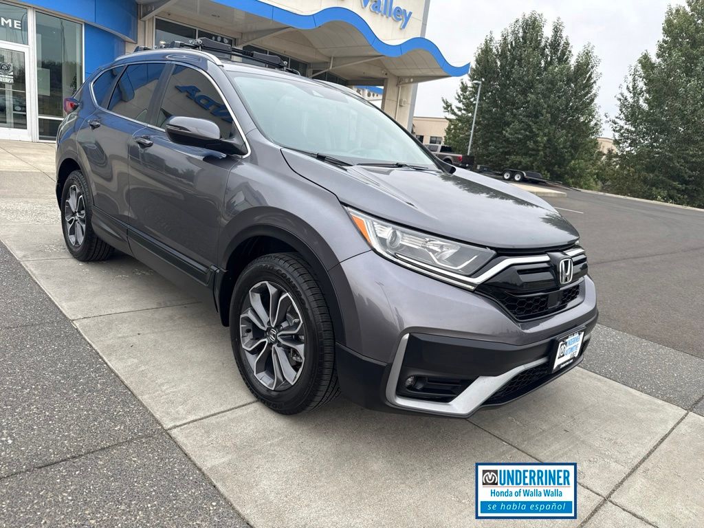 Gray (Modern Steel) 2022 Honda CR-V SUV / Crossover All-Wheel Drive Continuously Variable Transmission