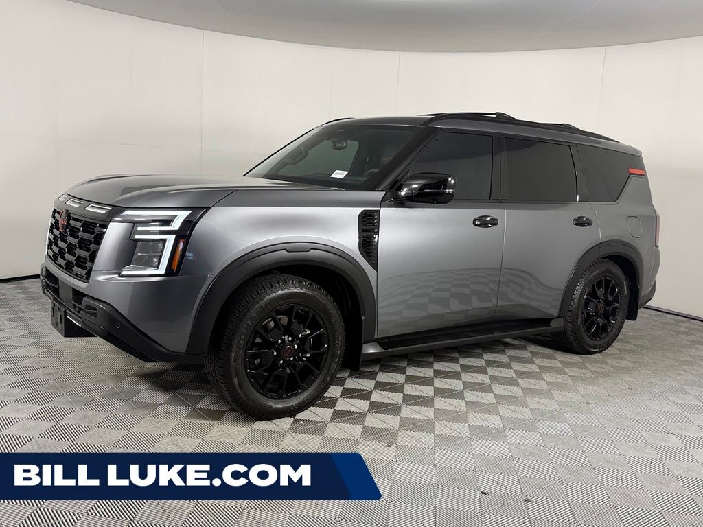 Gray (Gun Metallic) 2026 Nissan Armada SUV / Crossover Four-Wheel Drive 9-Speed Automatic