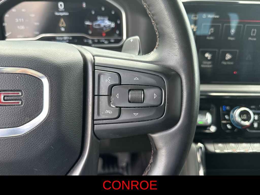2023 GMC Sierra 1500 AT4 White at DeMontrond Gulf Freeway