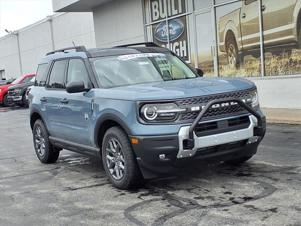 Blue (Azure Gray Metallic Tri-Coat) 2025 Ford Bronco Sport Big Bend AWD SUV / Crossover All-Wheel Drive 8-Speed Automatic