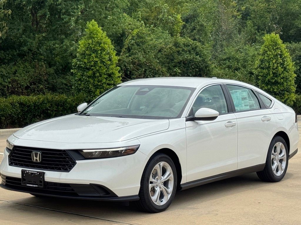 2026 Honda Accord LX White at Community Honda
