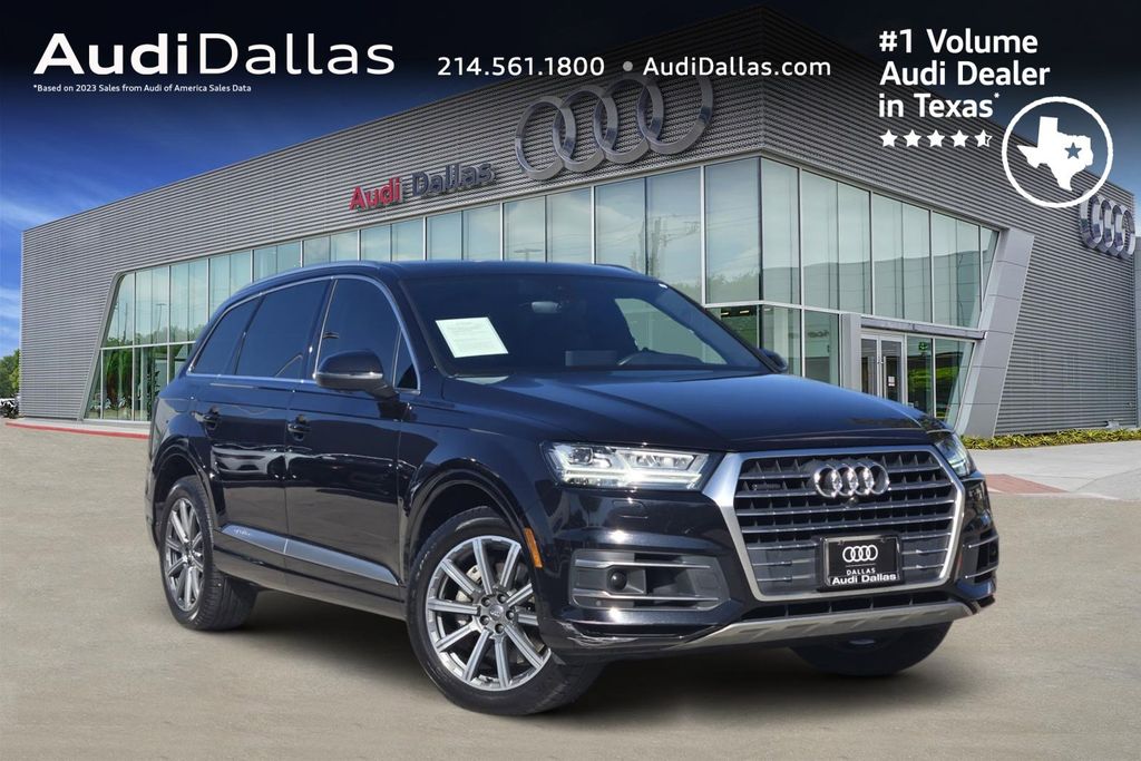 used 2018 Audi Q7 car, priced at $19,492
