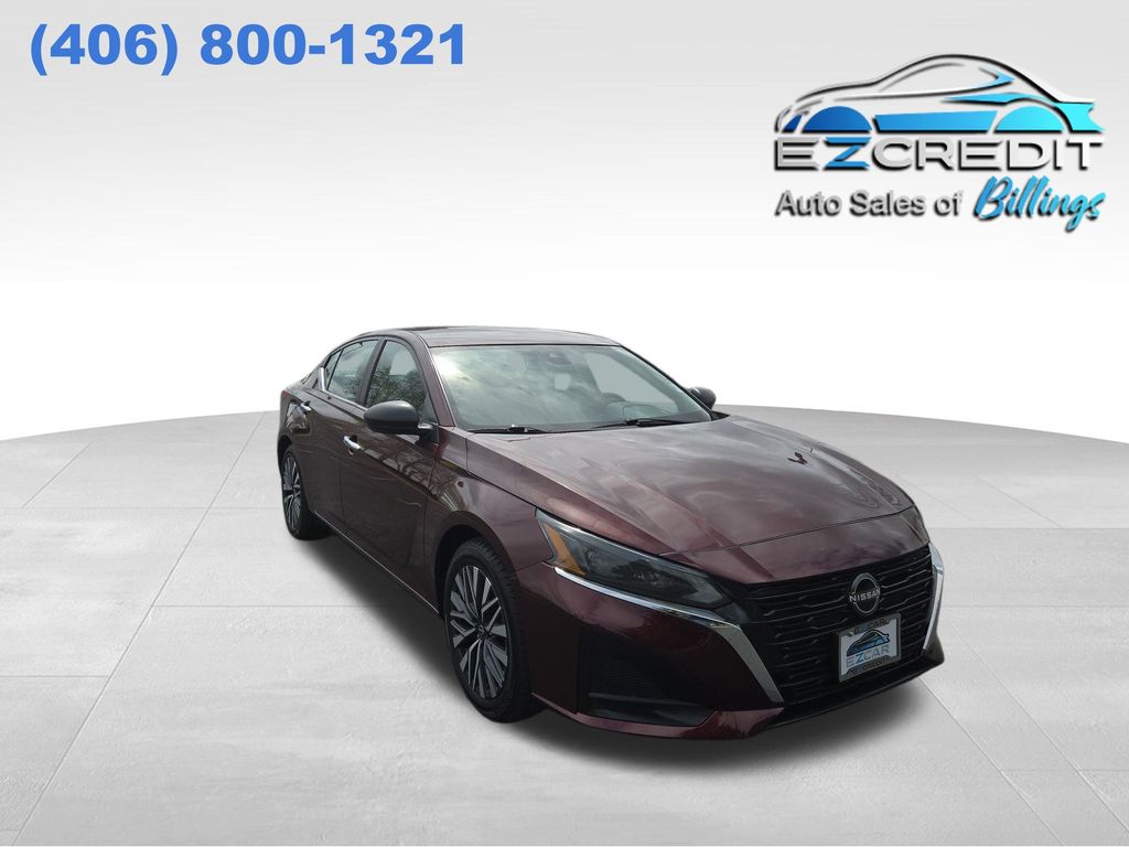 Garnet Pearl Metallic 2024 Nissan Altima 2.5 SV FWD Sedan Front-Wheel Drive Continuously Variable Transmission