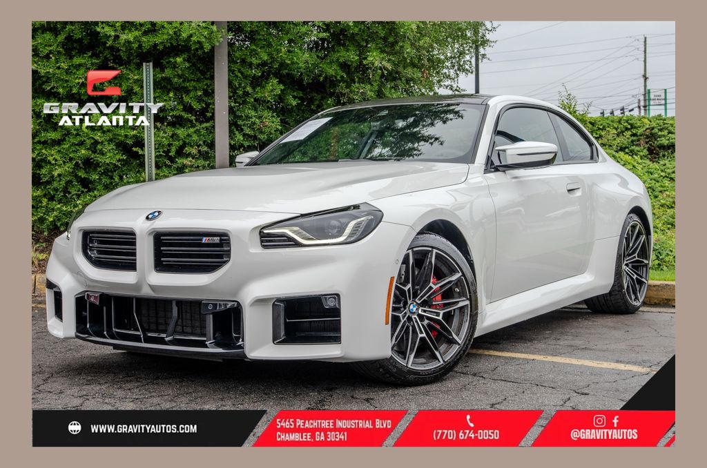 Alpine White 2025 BMW M2 RWD Coupe Rear-Wheel Drive 6-Speed Manual