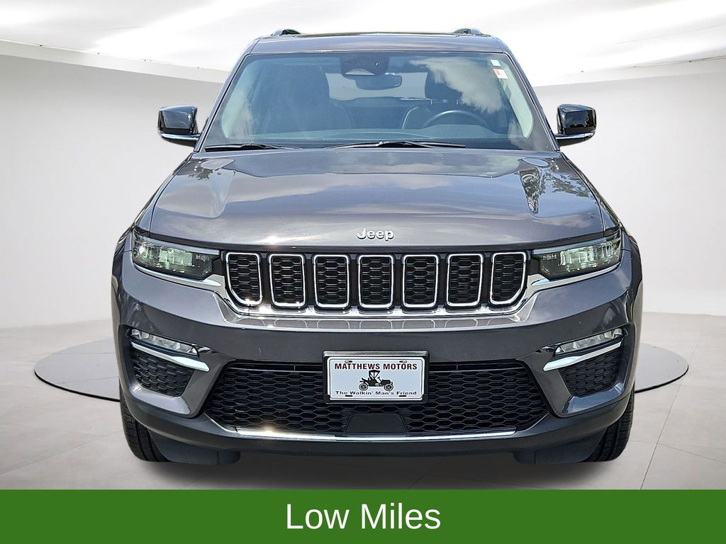 2022 Jeep Grand Cherokee Limited 4WD w/ Nav & Panoramic Sunroof Gray at Jones Ford