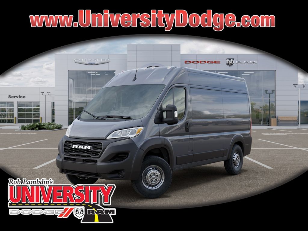 Ceramic Gray Clearcoat 2026 RAM ProMaster Van Front-Wheel Drive 9-Speed Automatic
