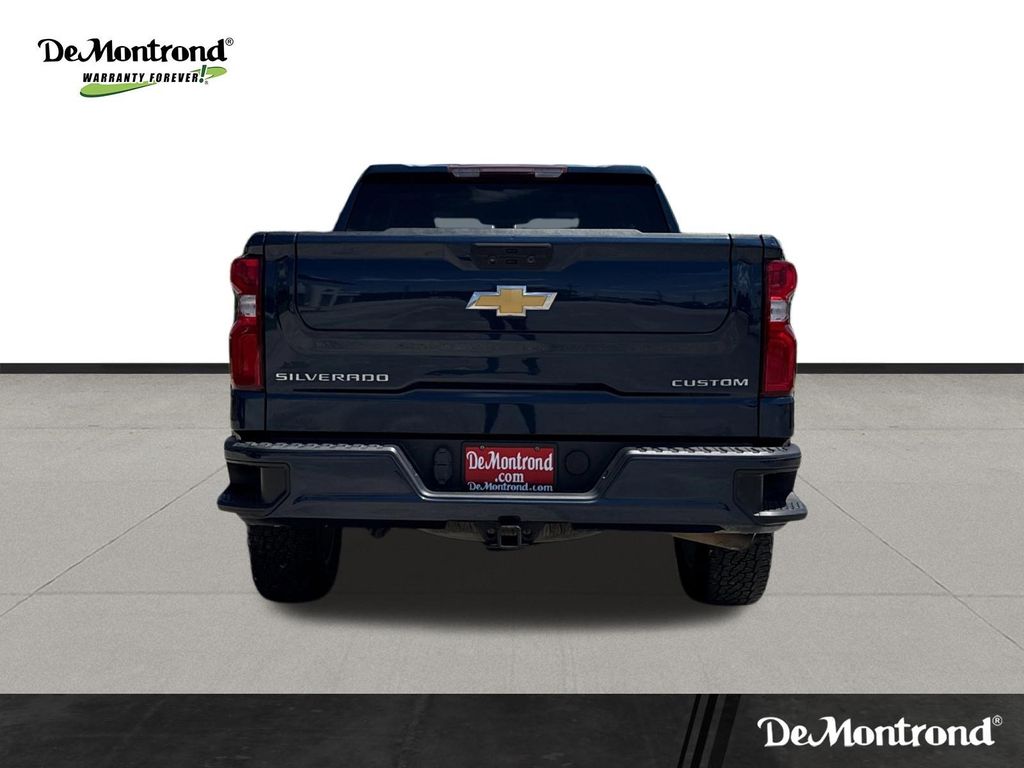2021 Chevrolet Silverado 1500 Custom Blue at Bravo Nissan