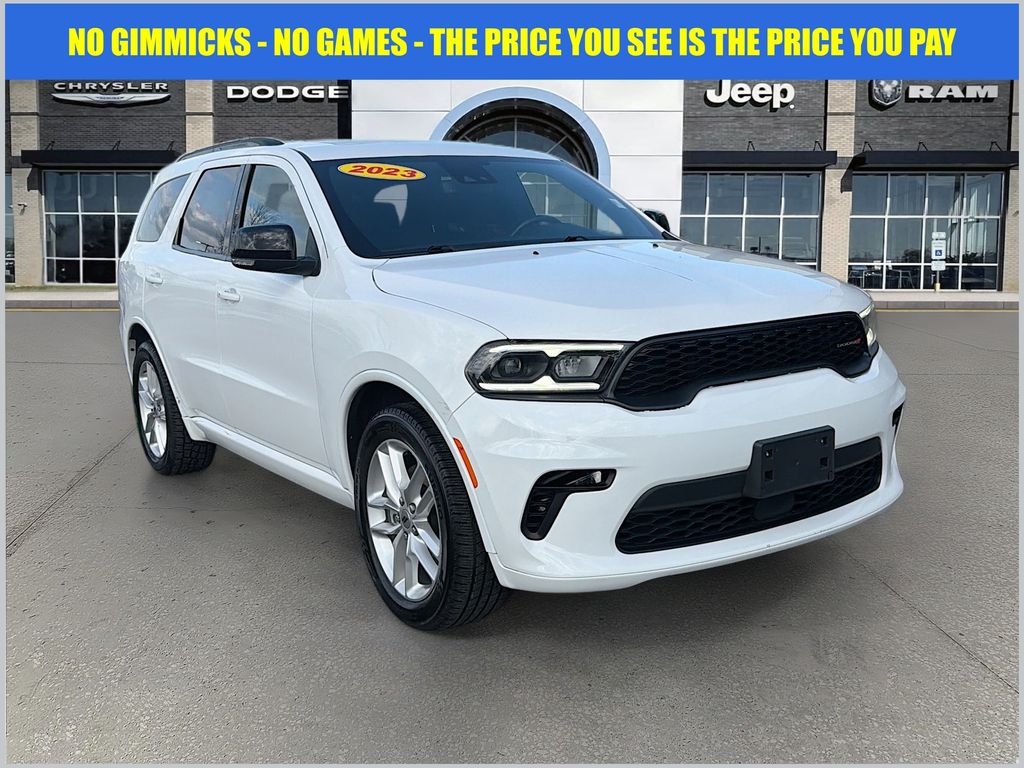 White Knuckle Clearcoat 2023 Dodge Durango GT Plus RWD SUV / Crossover Rear-Wheel Drive 8-Speed Automatic