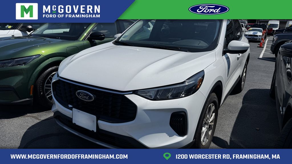 Oxford White 2024 Ford Escape SUV / Crossover All-Wheel Drive 8-Speed Automatic