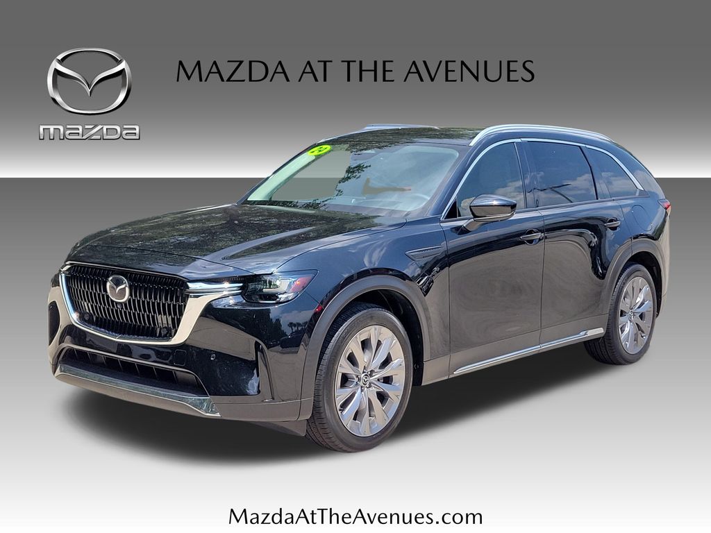 Jet Black 2024 Mazda CX-90 SUV / Crossover All-Wheel Drive 8-Speed Automatic
