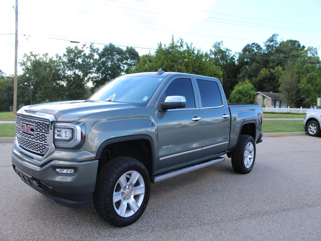 Mineral Metallic 2018 GMC Sierra 1500 Pickup Truck Four-Wheel Drive 8-Speed Automatic Overdrive