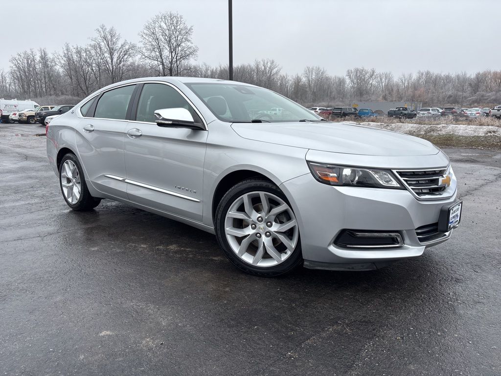 Silver Ice Metallic 2015 Chevrolet Impala LTZ 2LZ FWD Sedan Front-Wheel Drive 6-Speed Automatic Overdrive