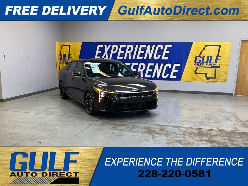 Interstellar Gray 2025 Kia K4 GT-Line FWD Sedan Front-Wheel Drive Continuously Variable Transmission