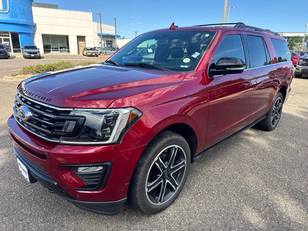 Ruby Red Metallic 2019 Ford Expedition SUV / Crossover Four-Wheel Drive Automatic