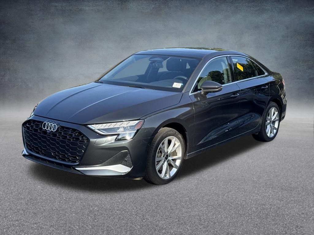 Gray Metallic 2026 Audi A3 Sedan All-Wheel Drive 7-Speed Automatic
