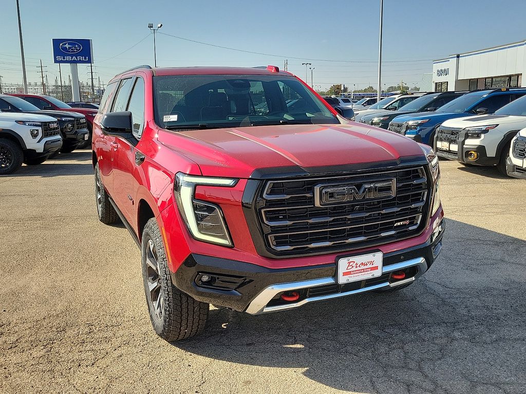 2026 GMC Yukon XL AT4 Ultimate Red at Brown Buick GMC