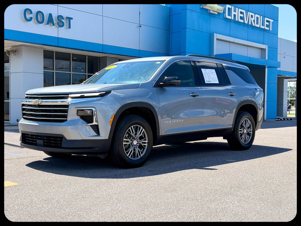 Sterling Gray Metallic 2025 Chevrolet Traverse LT FWD SUV / Crossover Front-Wheel Drive 8-Speed Automatic
