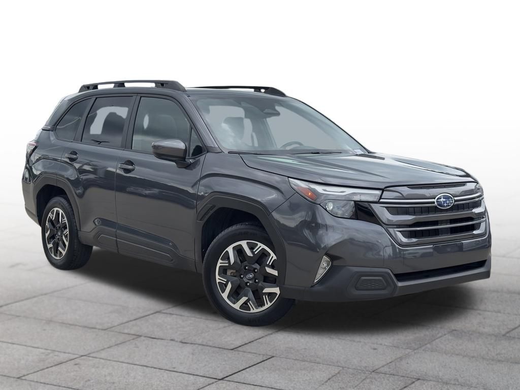 Gray Metallic 2025 Subaru Forester SUV / Crossover All-Wheel Drive Continuously Variable Transmission