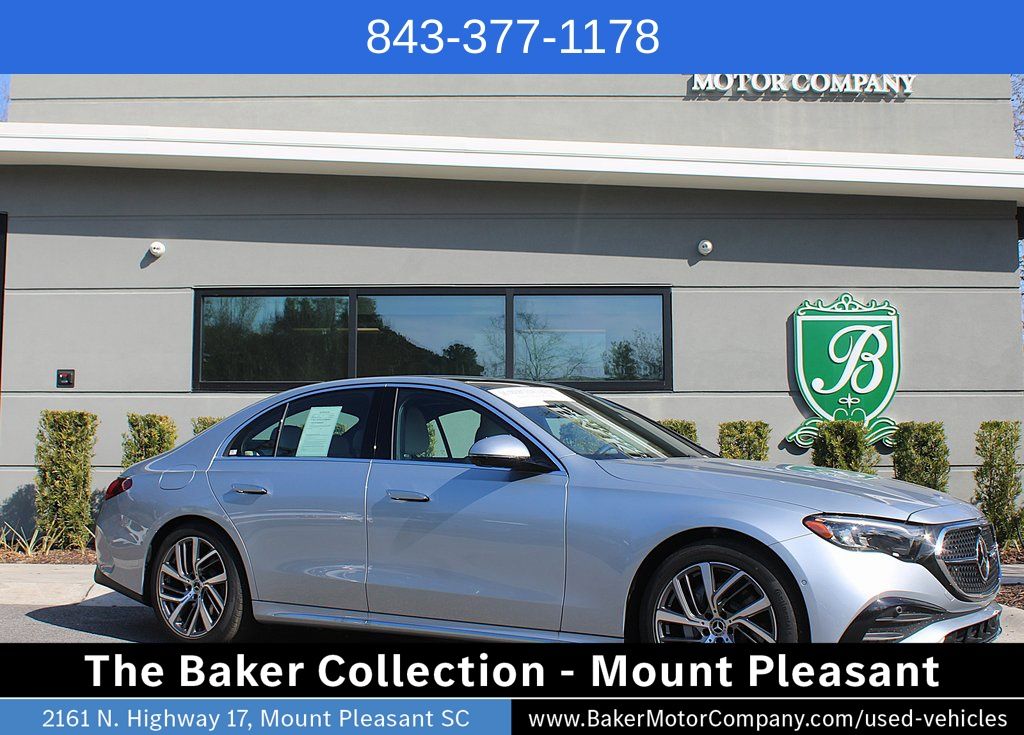 Cirrus Silver Metallic 2026 Mercedes-Benz E-Class Sedan Rear-Wheel Drive 9-Speed Automatic