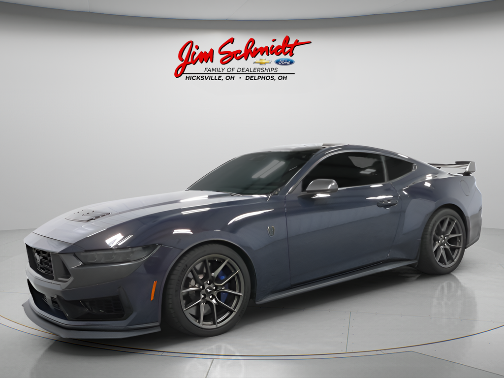 Blue Ember Metallic 2024 Ford Mustang Coupe Rear-Wheel Drive 6-Speed Manual