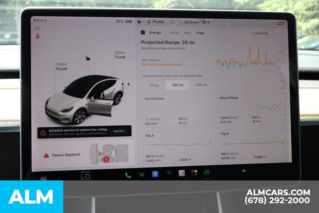 Used 2021 White Tesla Long Range image 36