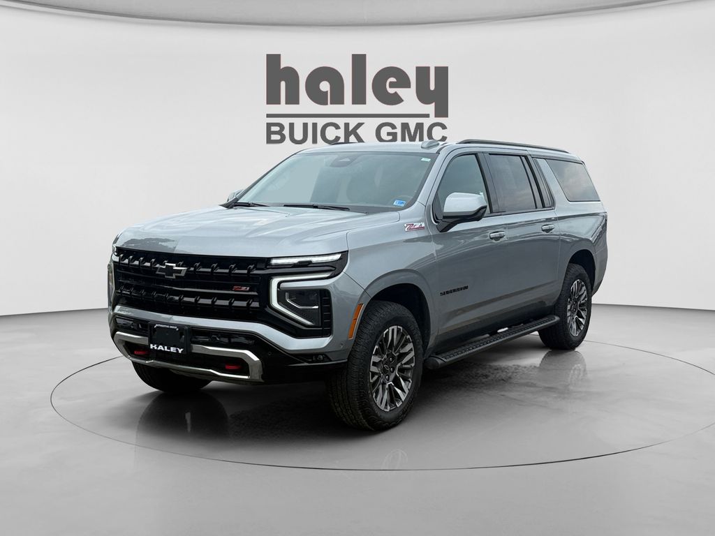 Sterling Gray Metallic 2025 Chevrolet Suburban SUV / Crossover Four-Wheel Drive