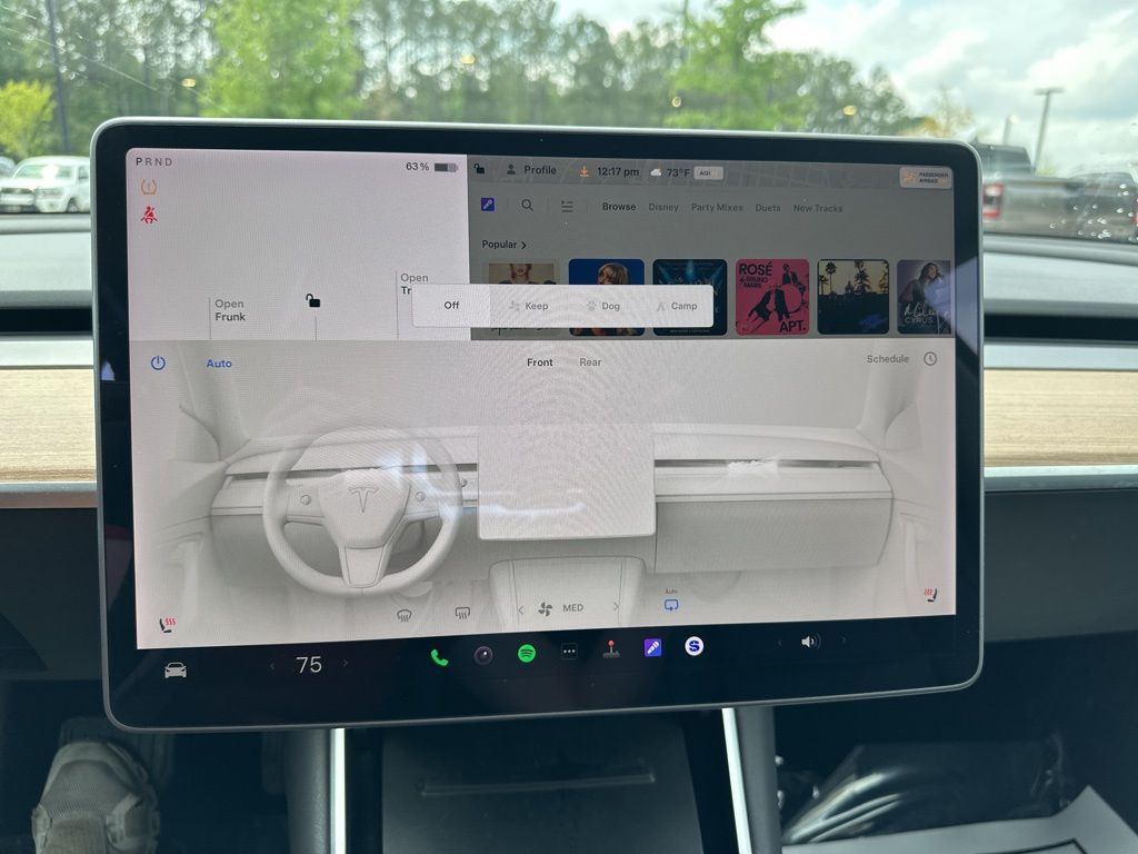 2018 Red Multi-Coat Tesla Model 3 Long Range AWD Sedan