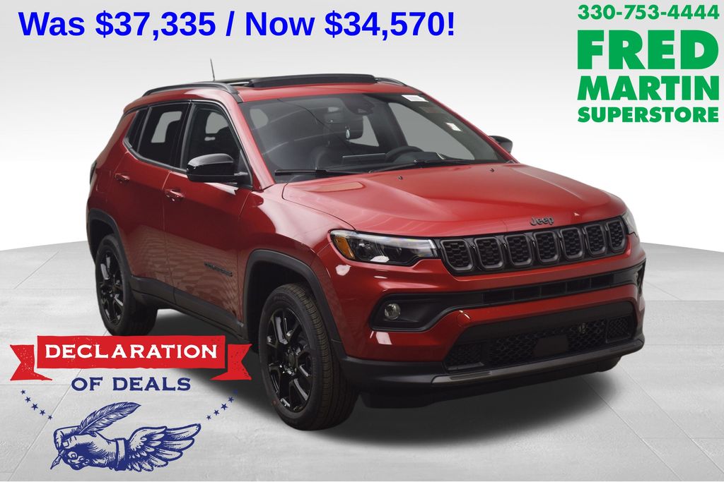 new 2026 Jeep Compass car, priced at $34,570