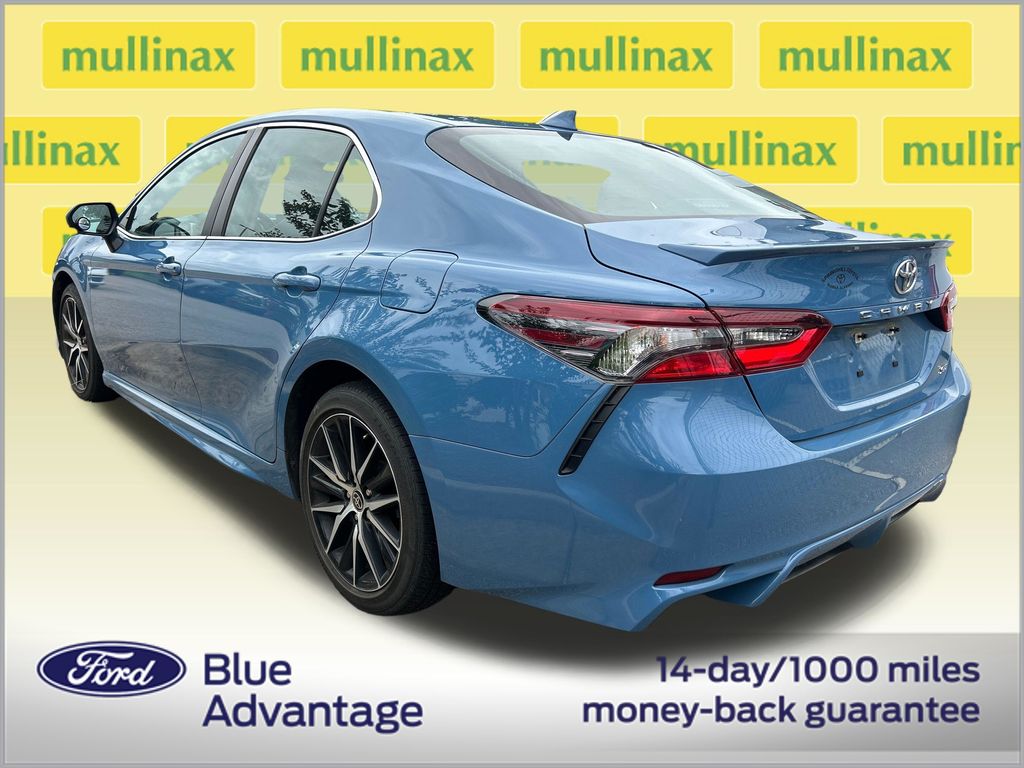 Certified Used 2024 Blue Toyota SE image 3