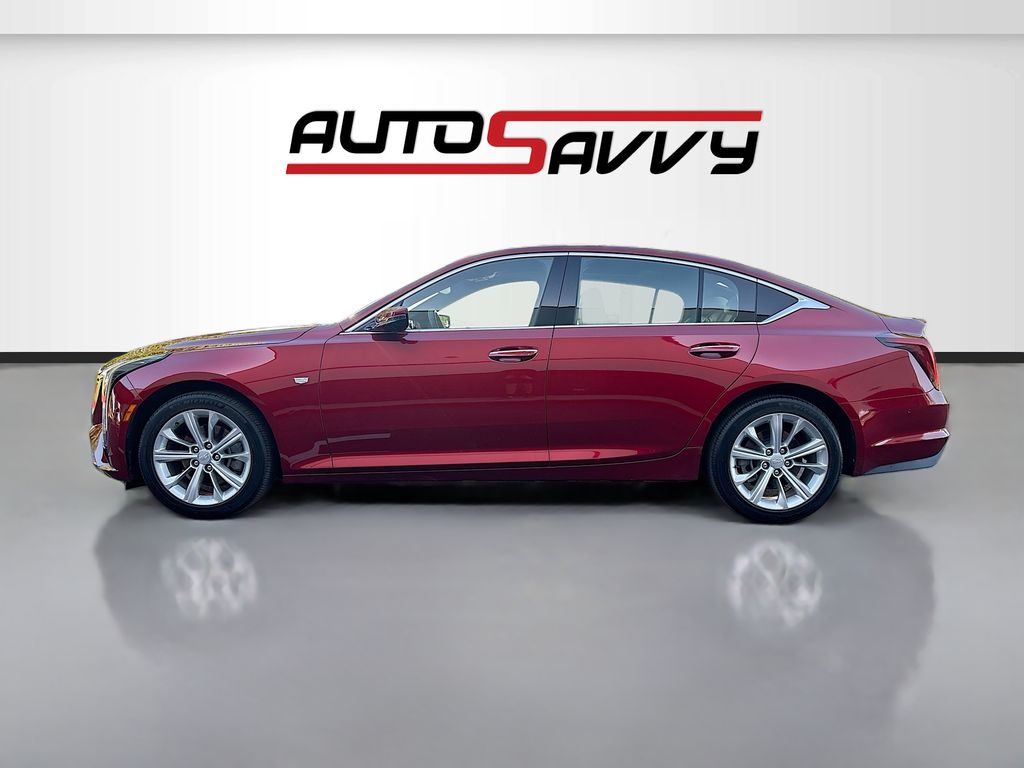 Used 2025 Red Cadillac Premium Luxury image 4