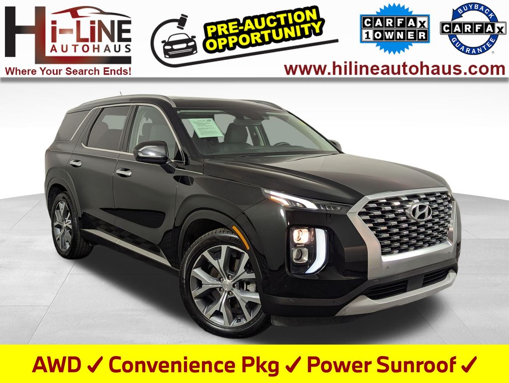Becketts Black 2020 Hyundai Palisade SEL AWD SUV / Crossover All-Wheel Drive 8-Speed Automatic