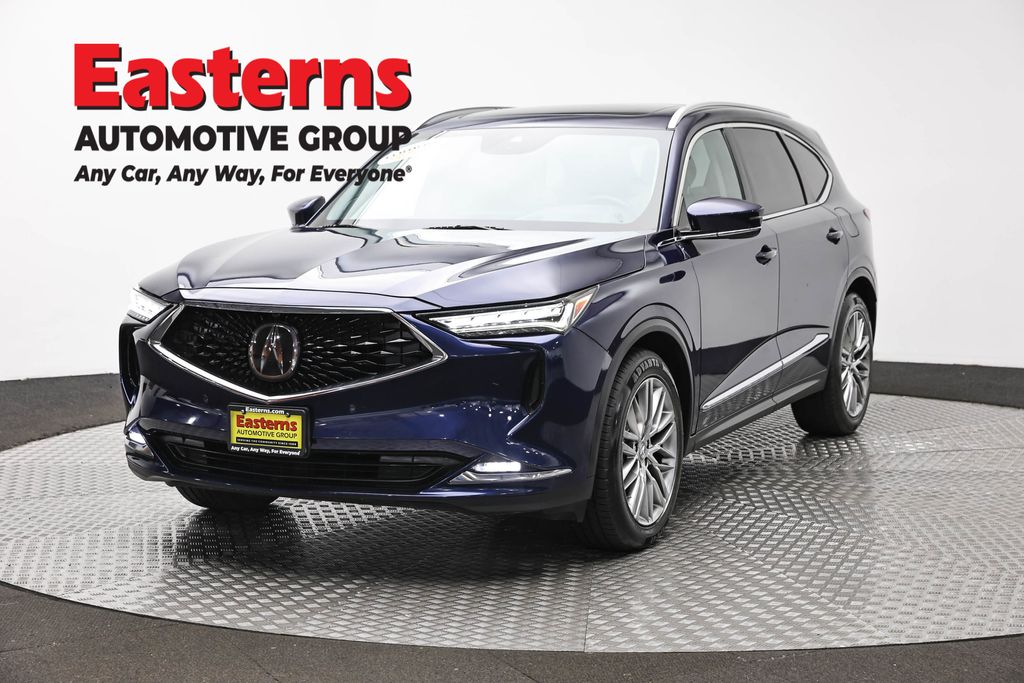 Blue 2022 Acura MDX SH-AWD with Advance Package SUV / Crossover All-Wheel Drive Automatic