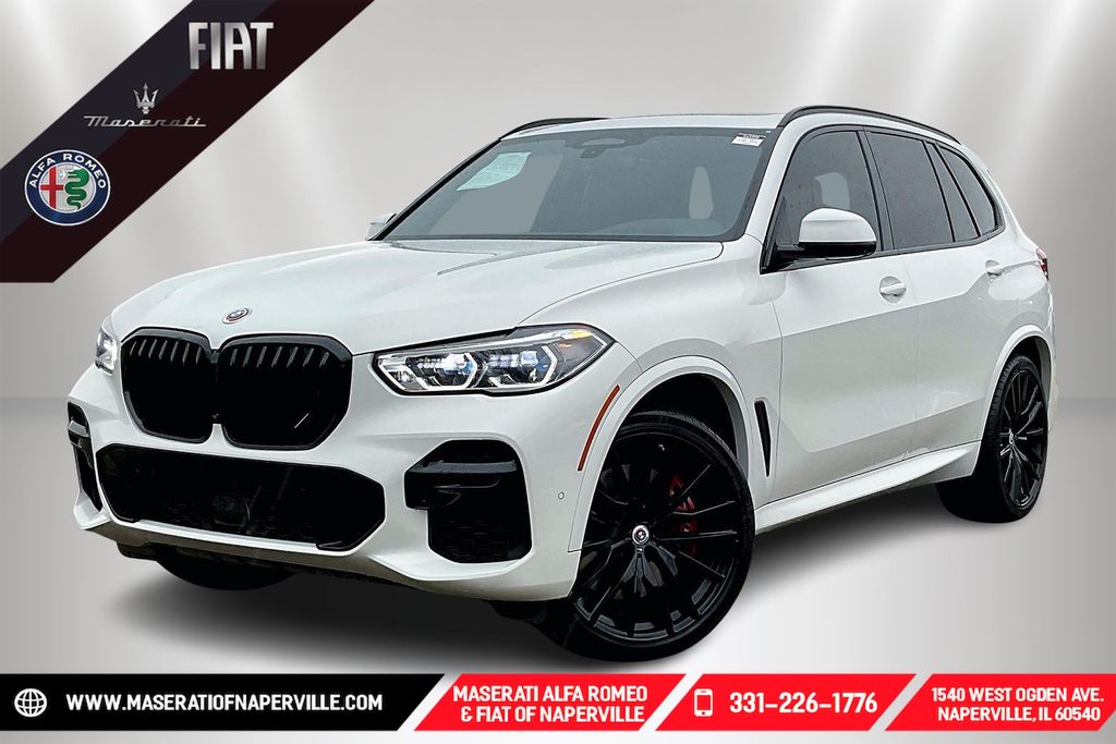 Alpine White 2023 BMW X5 M50i xDrive AWD SUV / Crossover All-Wheel Drive 8-Speed Automatic