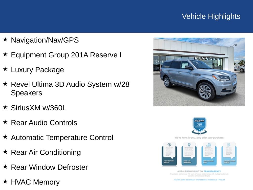 2024 Lincoln Navigator Reserve