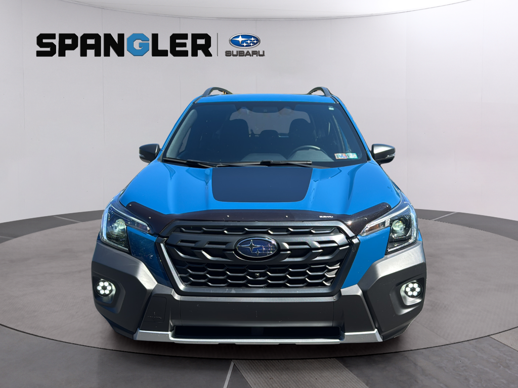 Geyser Blue 2024 Subaru Forester SUV / Crossover All-Wheel Drive Continuously Variable Transmission